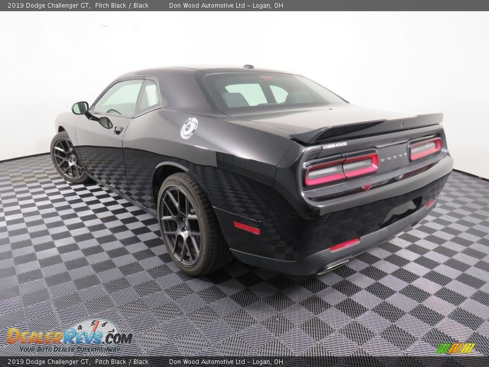 2019 Dodge Challenger GT Pitch Black / Black Photo #13