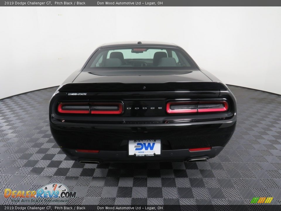 2019 Dodge Challenger GT Pitch Black / Black Photo #14