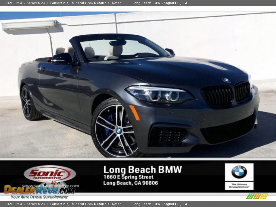 2020 BMW 2 Series M240i Convertible Mineral Grey Metallic / Oyster Photo #1