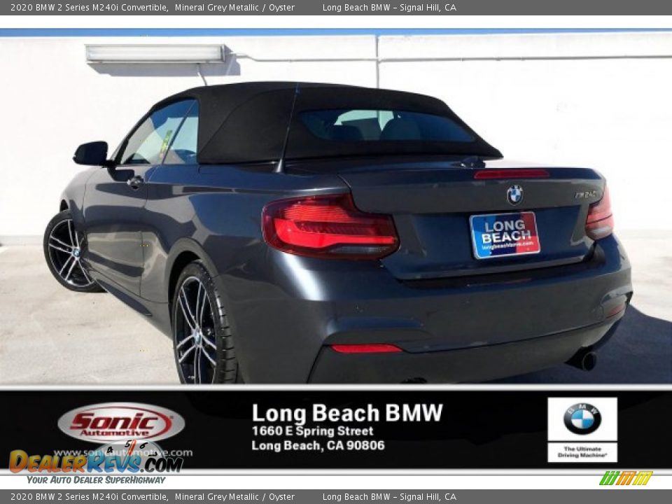 2020 BMW 2 Series M240i Convertible Mineral Grey Metallic / Oyster Photo #2