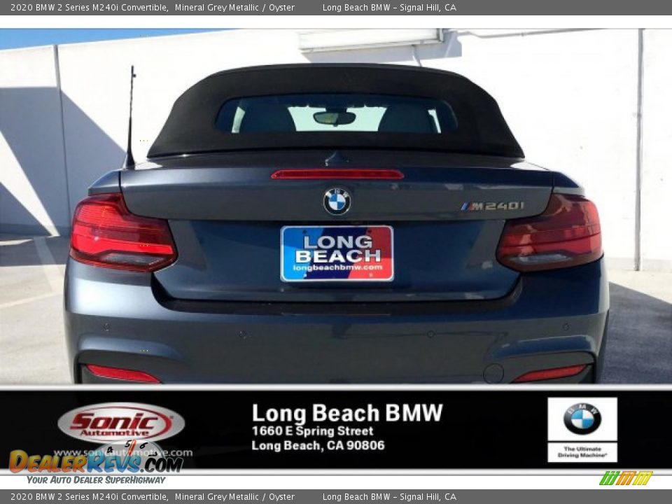 2020 BMW 2 Series M240i Convertible Mineral Grey Metallic / Oyster Photo #3