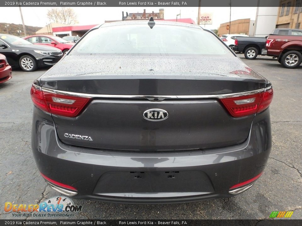 2019 Kia Cadenza Premium Platinum Graphite / Black Photo #4