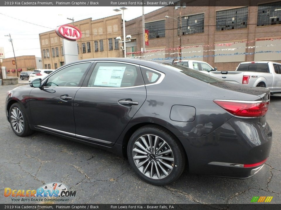 2019 Kia Cadenza Premium Platinum Graphite / Black Photo #5