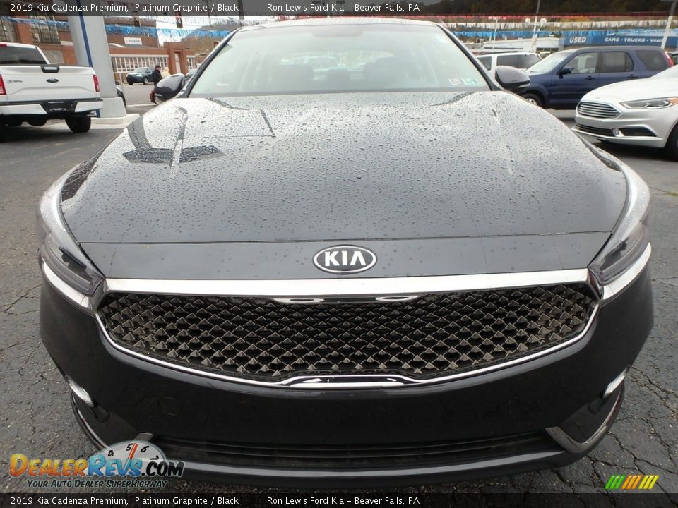 2019 Kia Cadenza Premium Platinum Graphite / Black Photo #8