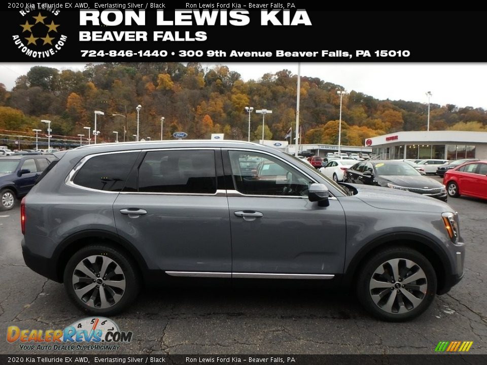 2020 Kia Telluride EX AWD Everlasting Silver / Black Photo #1