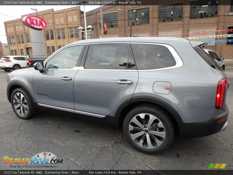 2020 Kia Telluride EX AWD Everlasting Silver / Black Photo #5