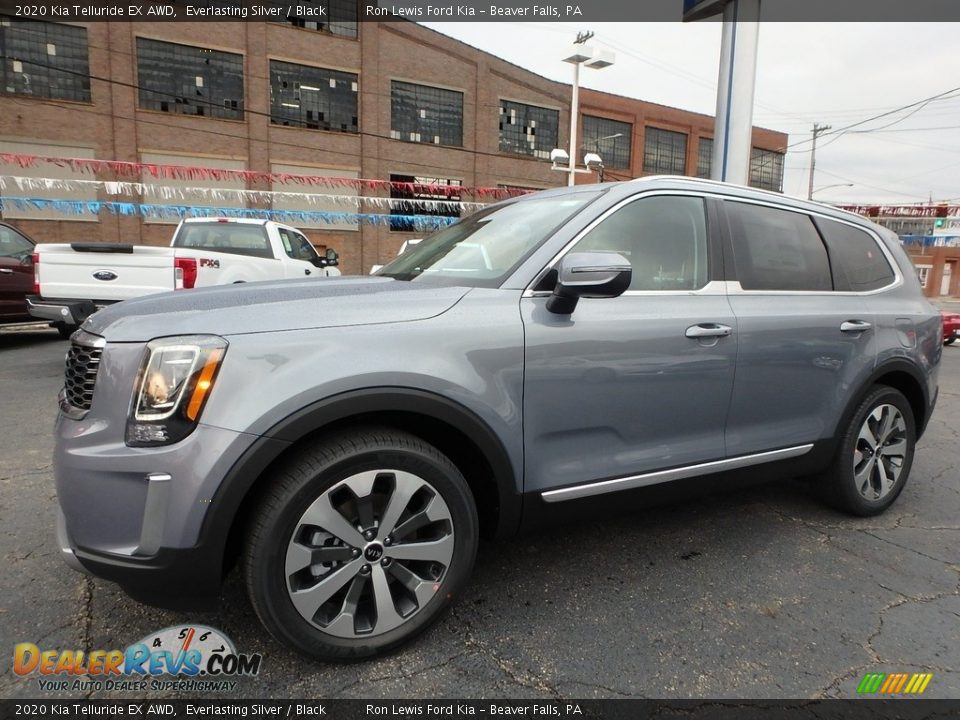 Front 3/4 View of 2020 Kia Telluride EX AWD Photo #7