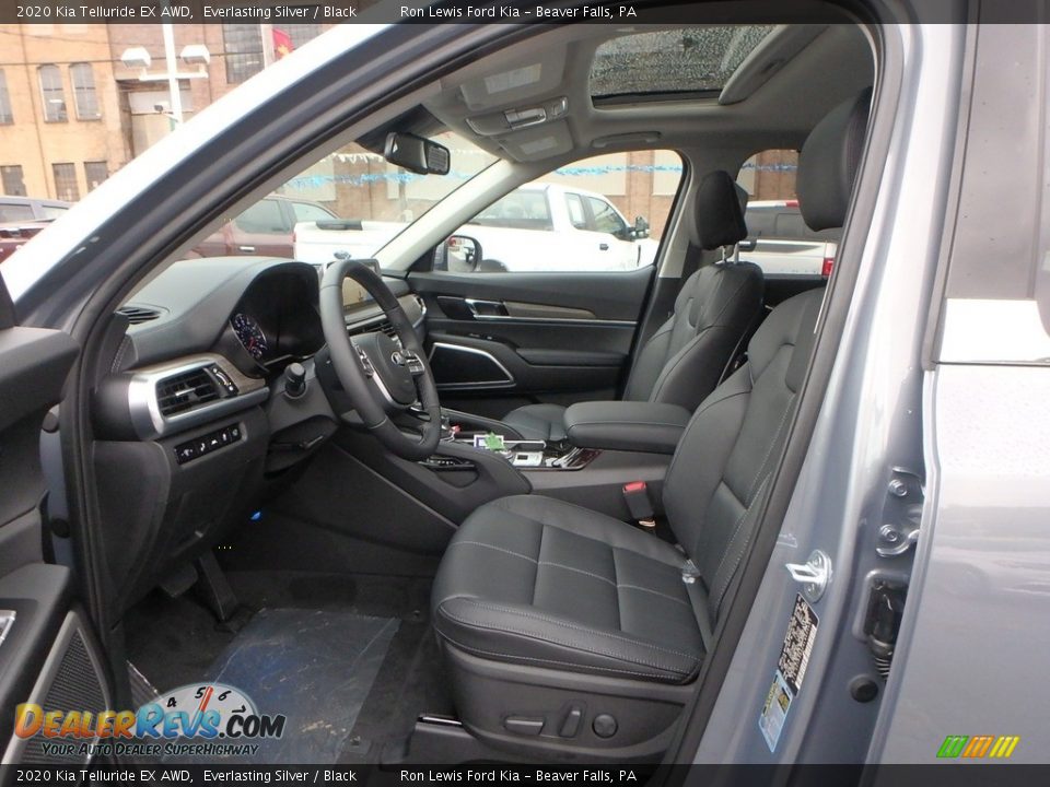 Black Interior - 2020 Kia Telluride EX AWD Photo #12