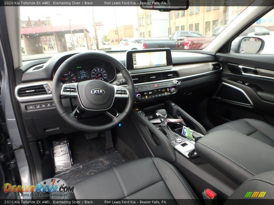Black Interior - 2020 Kia Telluride EX AWD Photo #14