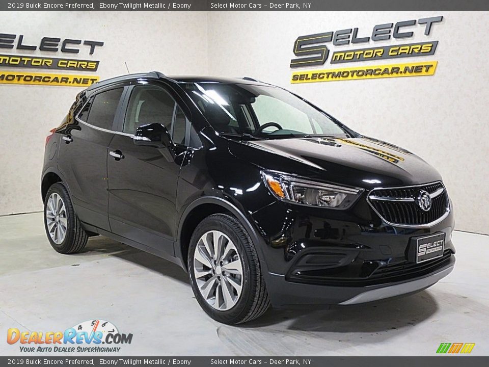 2019 Buick Encore Preferred Ebony Twilight Metallic / Ebony Photo #3