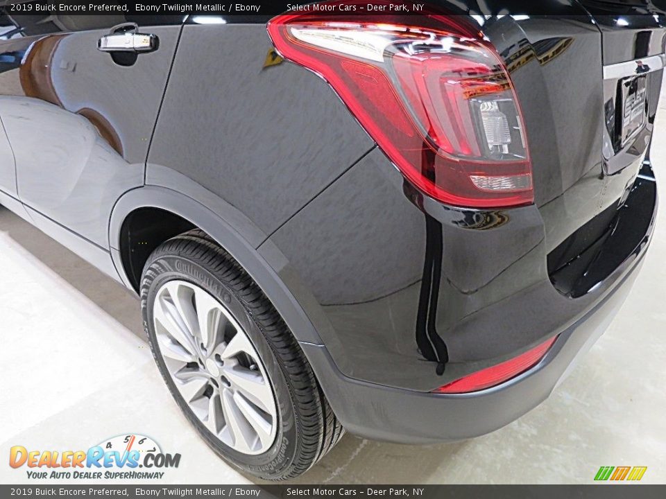 2019 Buick Encore Preferred Ebony Twilight Metallic / Ebony Photo #7