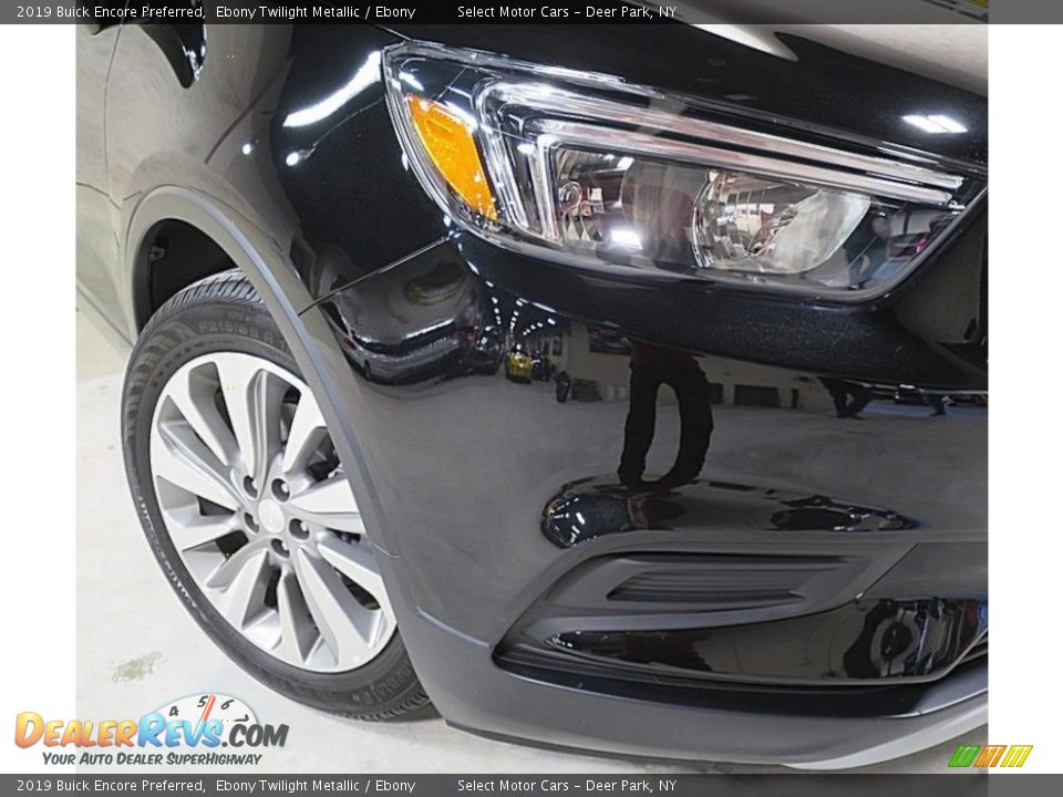 2019 Buick Encore Preferred Ebony Twilight Metallic / Ebony Photo #8