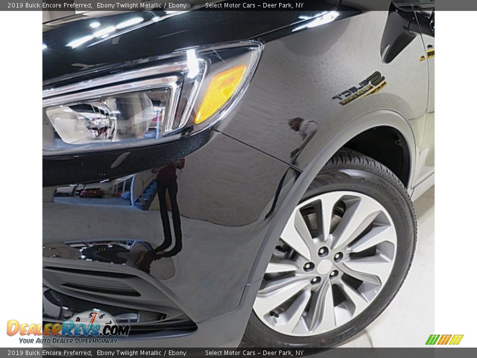 2019 Buick Encore Preferred Ebony Twilight Metallic / Ebony Photo #9