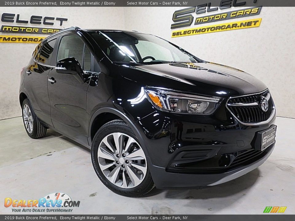 2019 Buick Encore Preferred Ebony Twilight Metallic / Ebony Photo #10