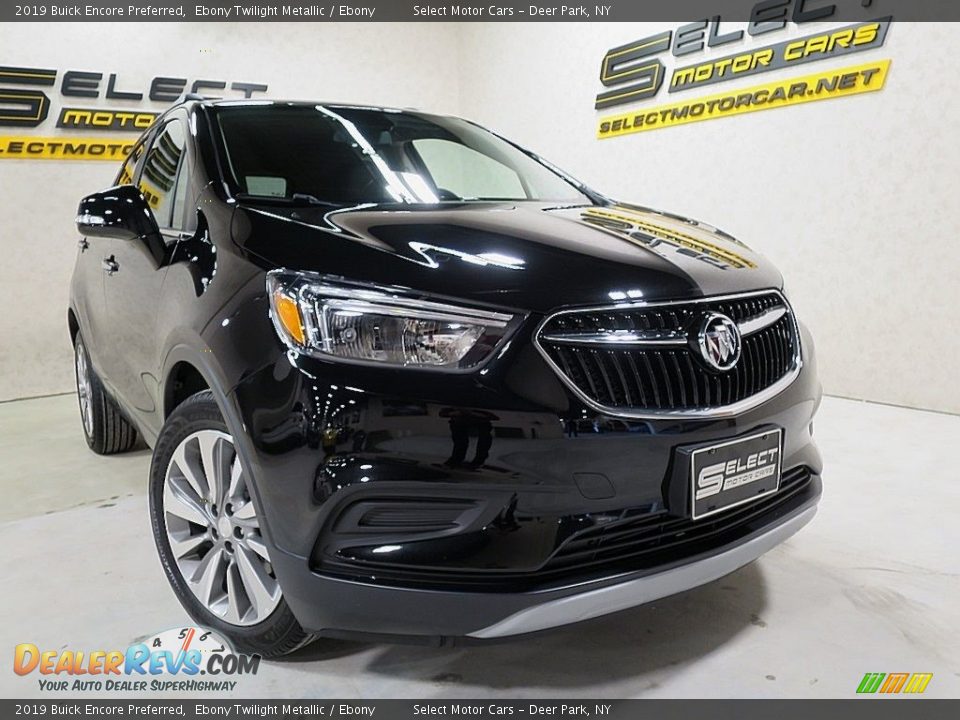 2019 Buick Encore Preferred Ebony Twilight Metallic / Ebony Photo #11