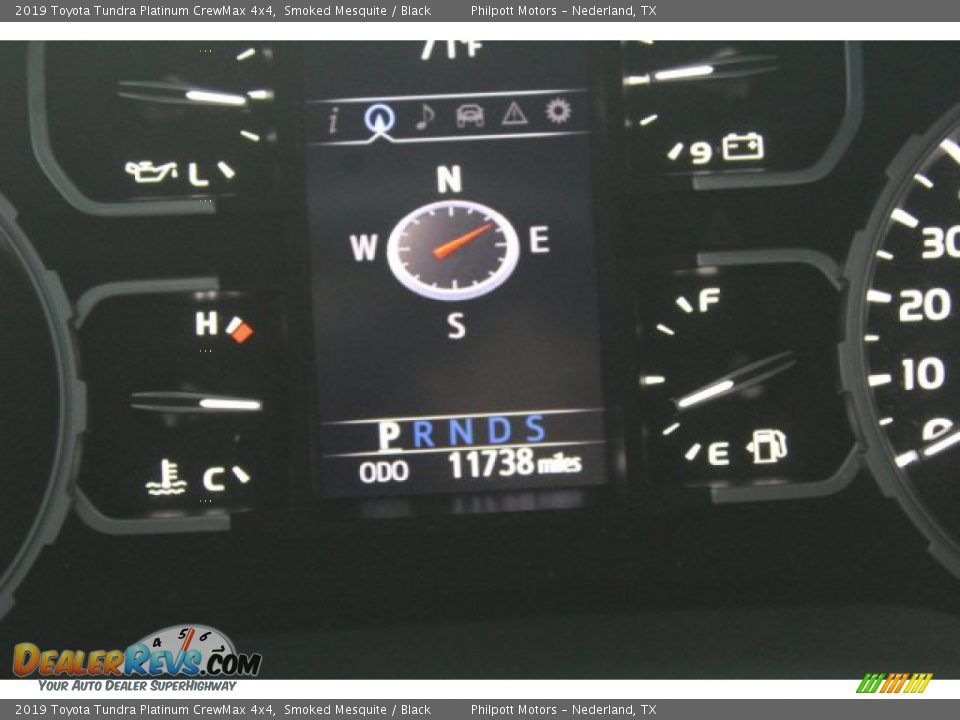 2019 Toyota Tundra Platinum CrewMax 4x4 Smoked Mesquite / Black Photo #20
