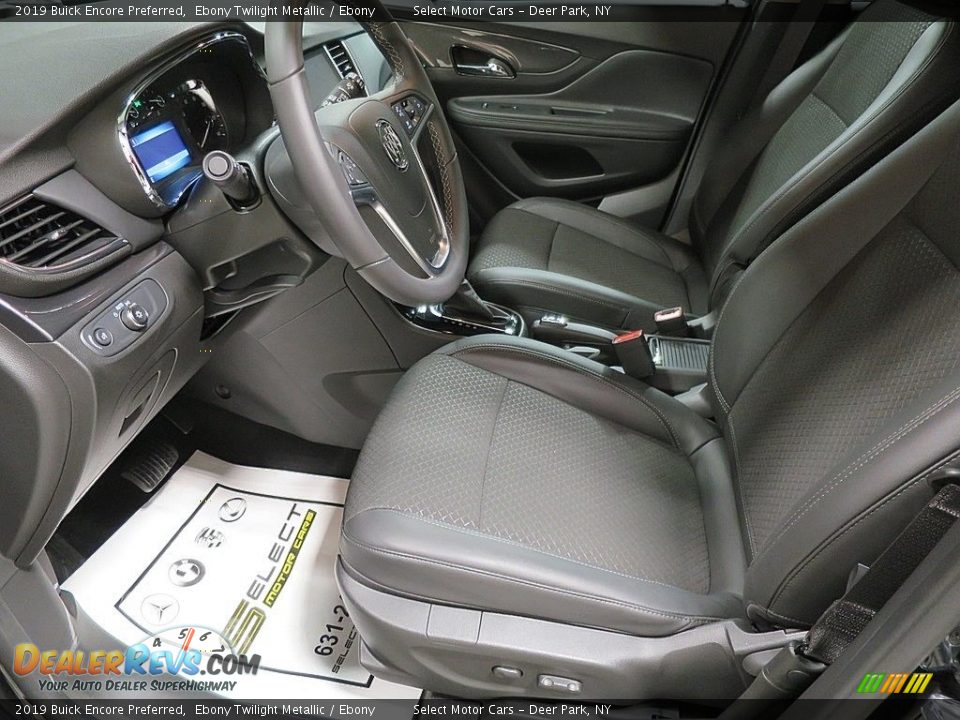 2019 Buick Encore Preferred Ebony Twilight Metallic / Ebony Photo #14