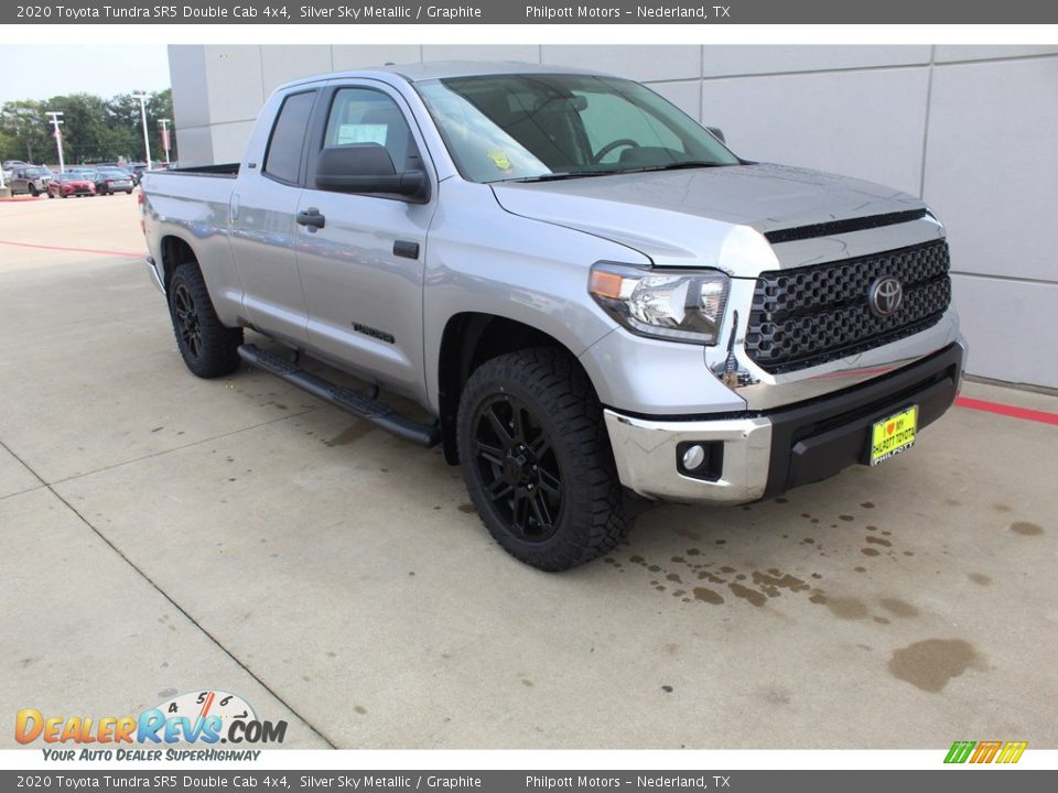 2020 Toyota Tundra SR5 Double Cab 4x4 Silver Sky Metallic / Graphite Photo #2