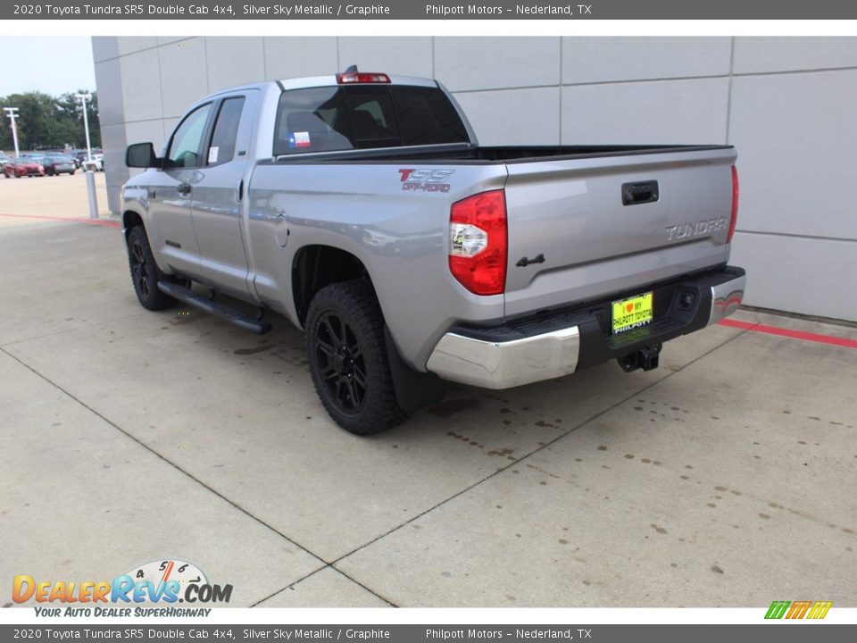 2020 Toyota Tundra SR5 Double Cab 4x4 Silver Sky Metallic / Graphite Photo #6