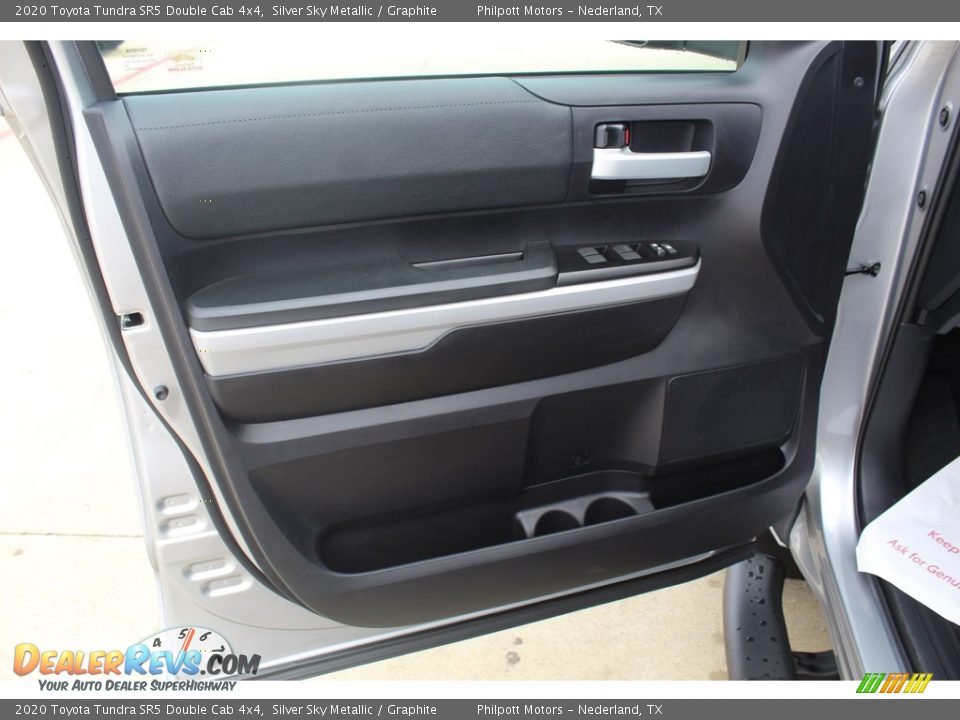 2020 Toyota Tundra SR5 Double Cab 4x4 Silver Sky Metallic / Graphite Photo #9