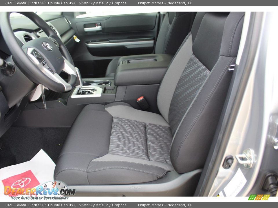 2020 Toyota Tundra SR5 Double Cab 4x4 Silver Sky Metallic / Graphite Photo #10