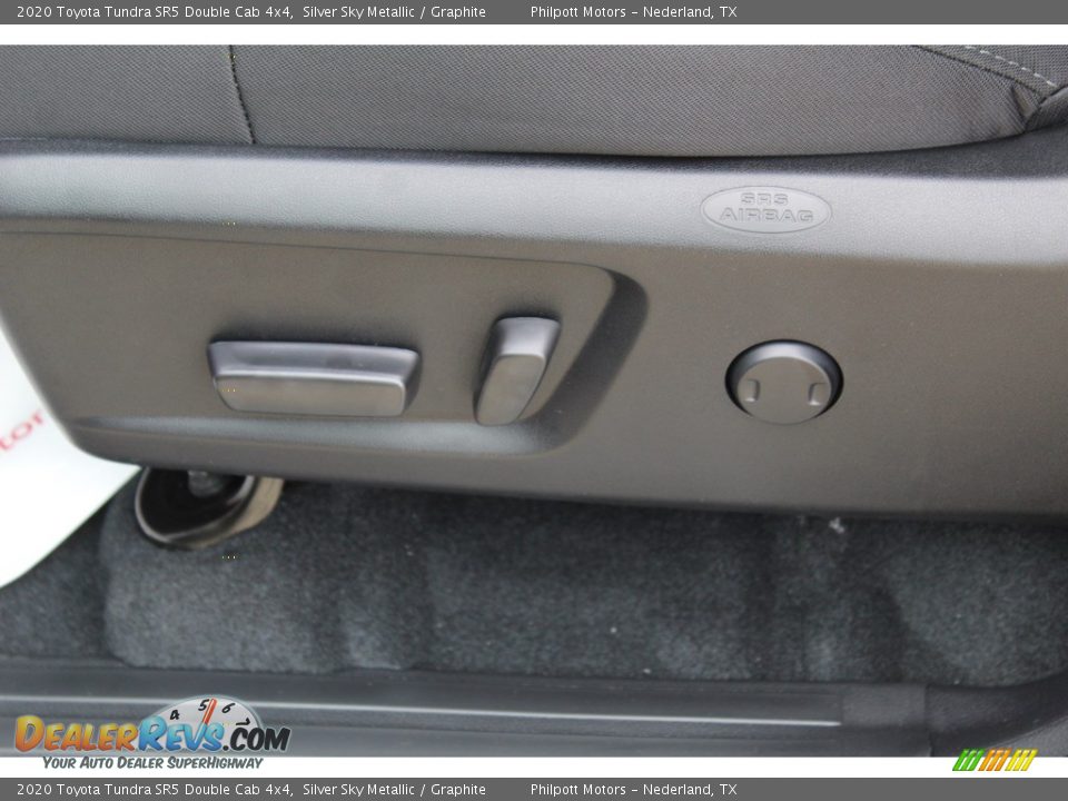 2020 Toyota Tundra SR5 Double Cab 4x4 Silver Sky Metallic / Graphite Photo #11