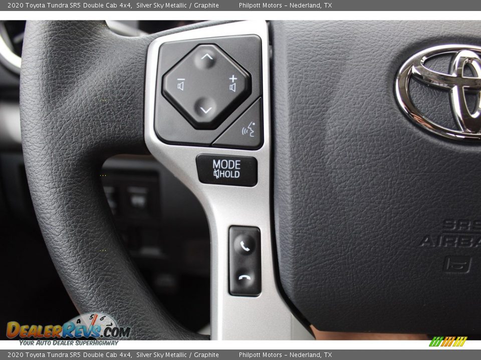 2020 Toyota Tundra SR5 Double Cab 4x4 Silver Sky Metallic / Graphite Photo #12