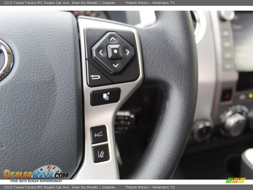 2020 Toyota Tundra SR5 Double Cab 4x4 Silver Sky Metallic / Graphite Photo #13
