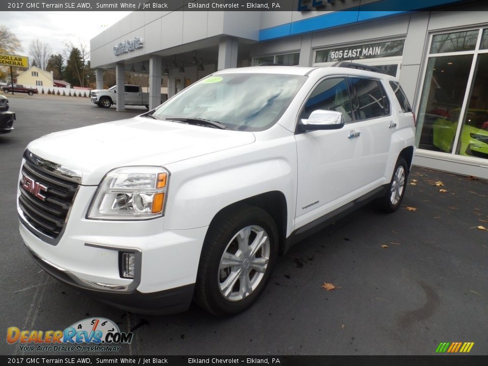 2017 GMC Terrain SLE AWD Summit White / Jet Black Photo #1