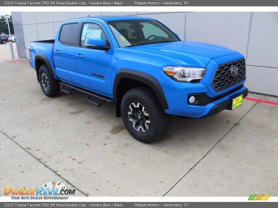 Front 3/4 View of 2020 Toyota Tacoma TRD Off Road Double Cab Photo #2