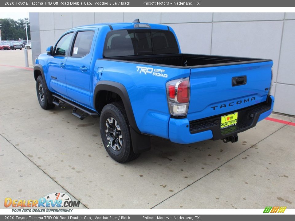 2020 Toyota Tacoma TRD Off Road Double Cab Voodoo Blue / Black Photo #6