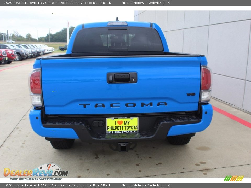 2020 Toyota Tacoma TRD Off Road Double Cab Voodoo Blue / Black Photo #7
