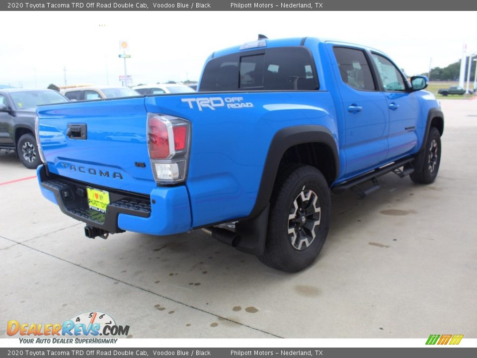 2020 Toyota Tacoma TRD Off Road Double Cab Voodoo Blue / Black Photo #8