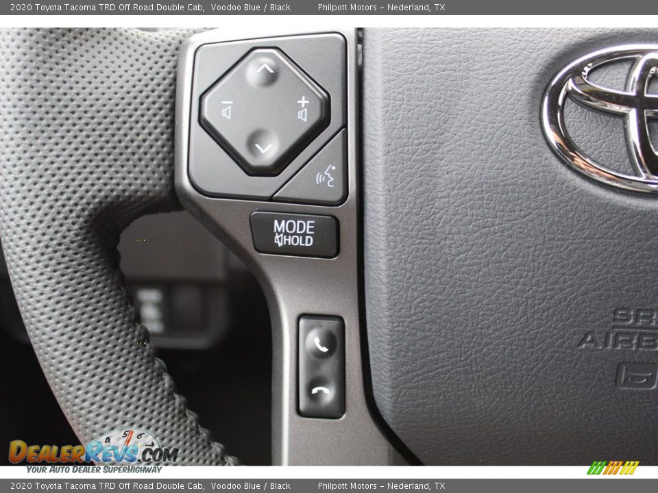 2020 Toyota Tacoma TRD Off Road Double Cab Steering Wheel Photo #12