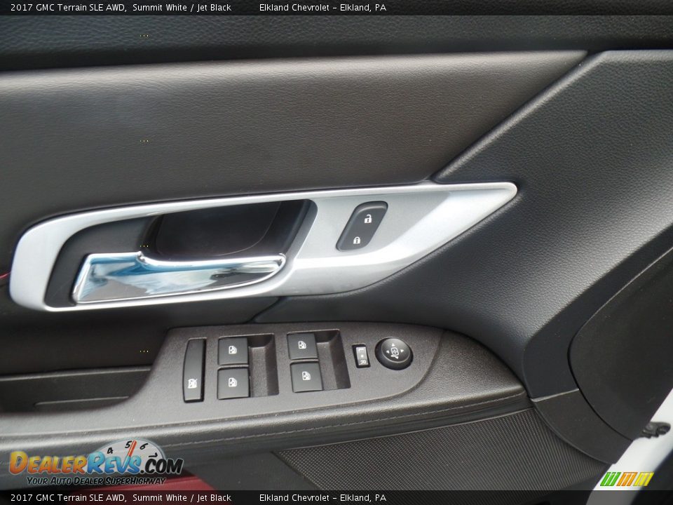 2017 GMC Terrain SLE AWD Summit White / Jet Black Photo #16