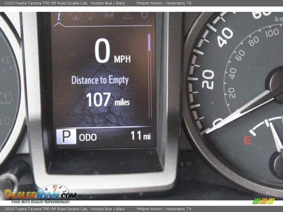 2020 Toyota Tacoma TRD Off Road Double Cab Voodoo Blue / Black Photo #15