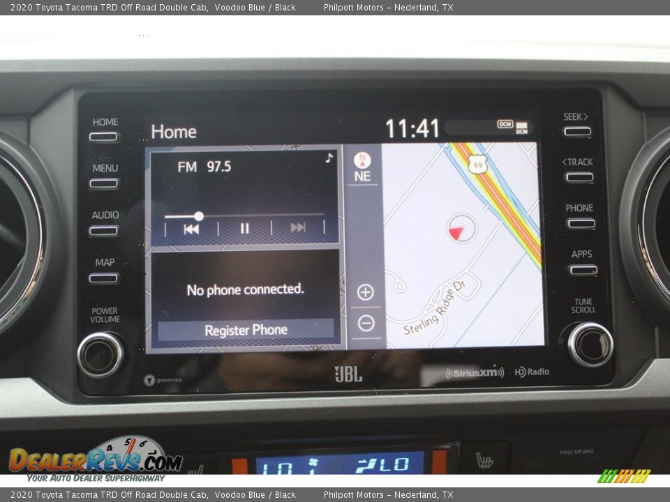 Navigation of 2020 Toyota Tacoma TRD Off Road Double Cab Photo #16