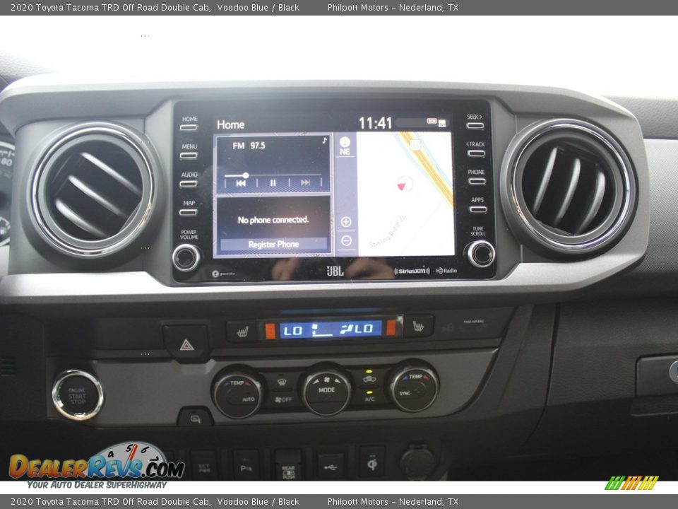 2020 Toyota Tacoma TRD Off Road Double Cab Voodoo Blue / Black Photo #17