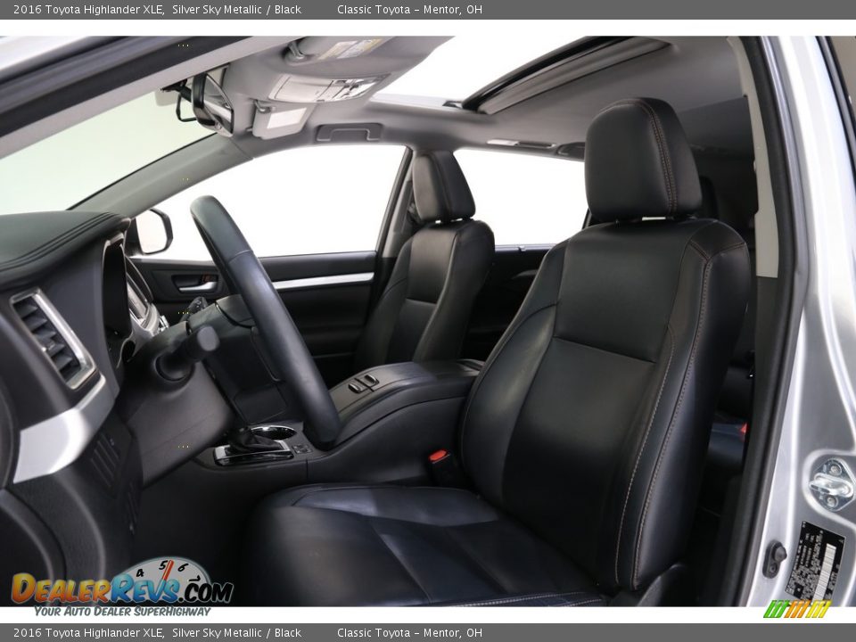 2016 Toyota Highlander XLE Silver Sky Metallic / Black Photo #5