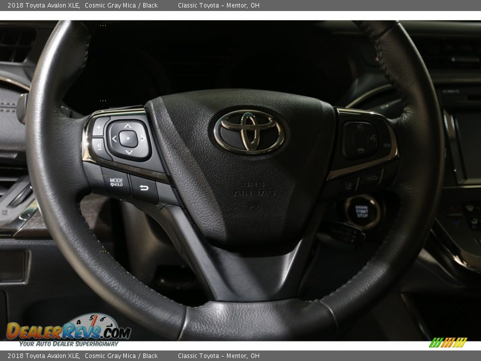 2018 Toyota Avalon XLE Cosmic Gray Mica / Black Photo #6