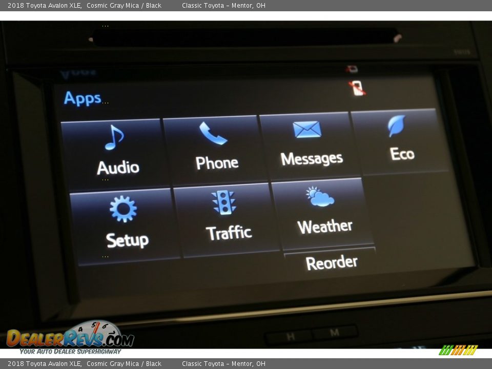 2018 Toyota Avalon XLE Cosmic Gray Mica / Black Photo #11