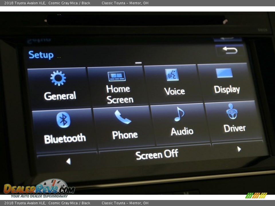 2018 Toyota Avalon XLE Cosmic Gray Mica / Black Photo #12