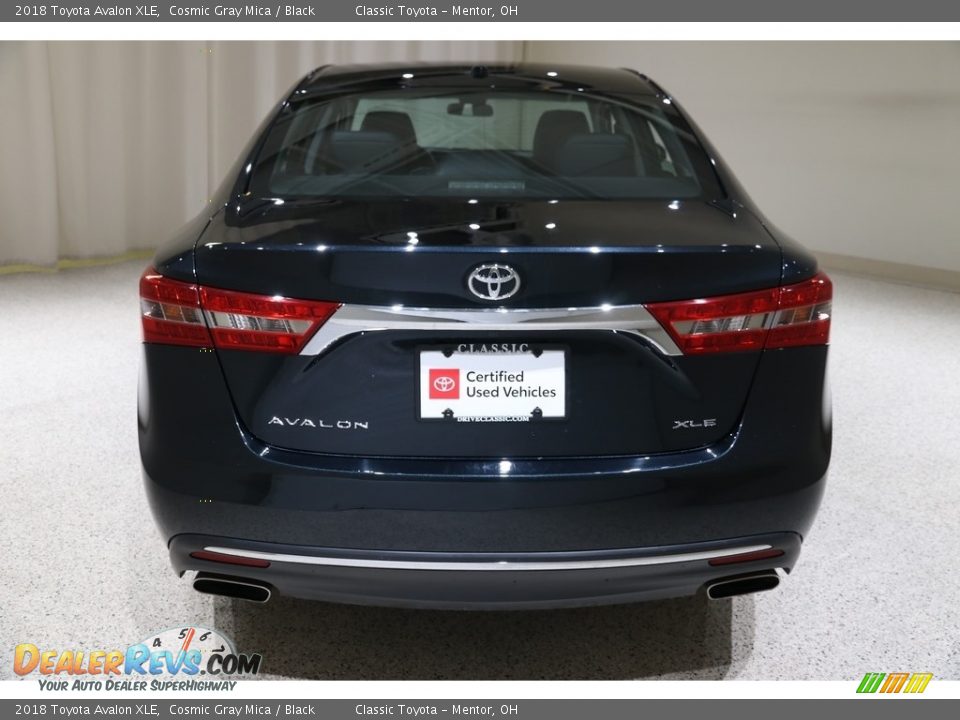 2018 Toyota Avalon XLE Cosmic Gray Mica / Black Photo #19
