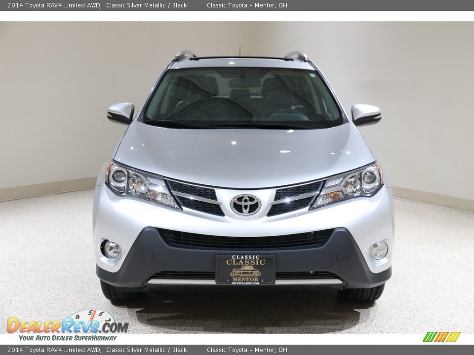 2014 Toyota RAV4 Limited AWD Classic Silver Metallic / Black Photo #2