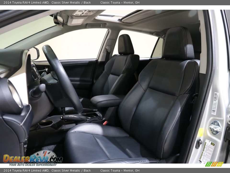 2014 Toyota RAV4 Limited AWD Classic Silver Metallic / Black Photo #5