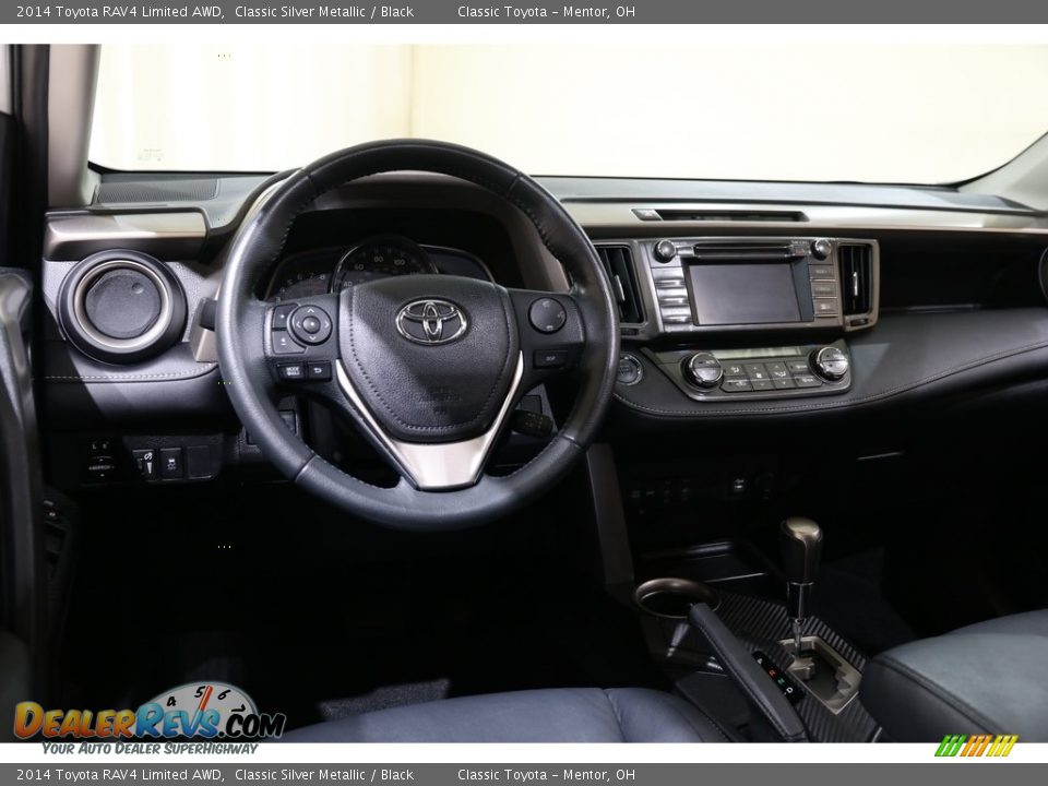 2014 Toyota RAV4 Limited AWD Classic Silver Metallic / Black Photo #6