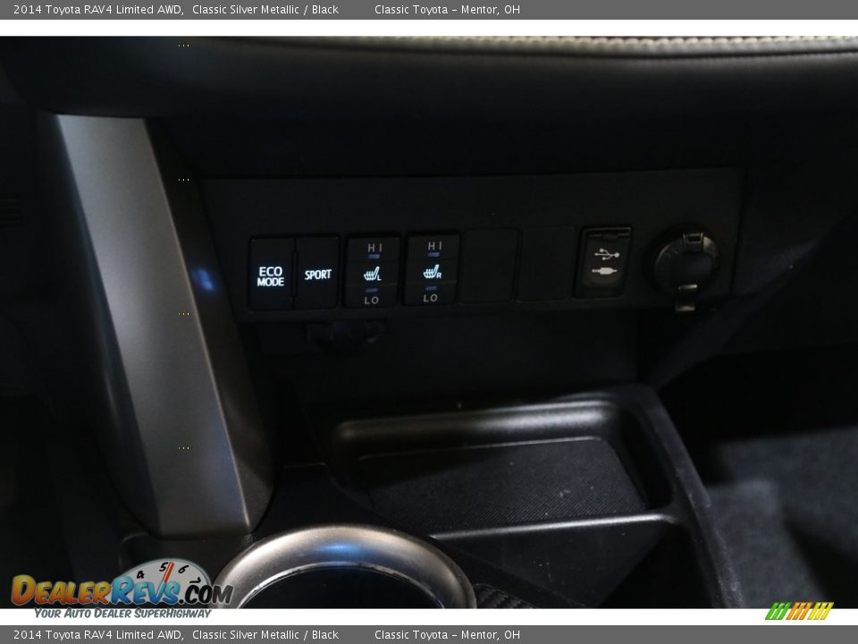 2014 Toyota RAV4 Limited AWD Classic Silver Metallic / Black Photo #13