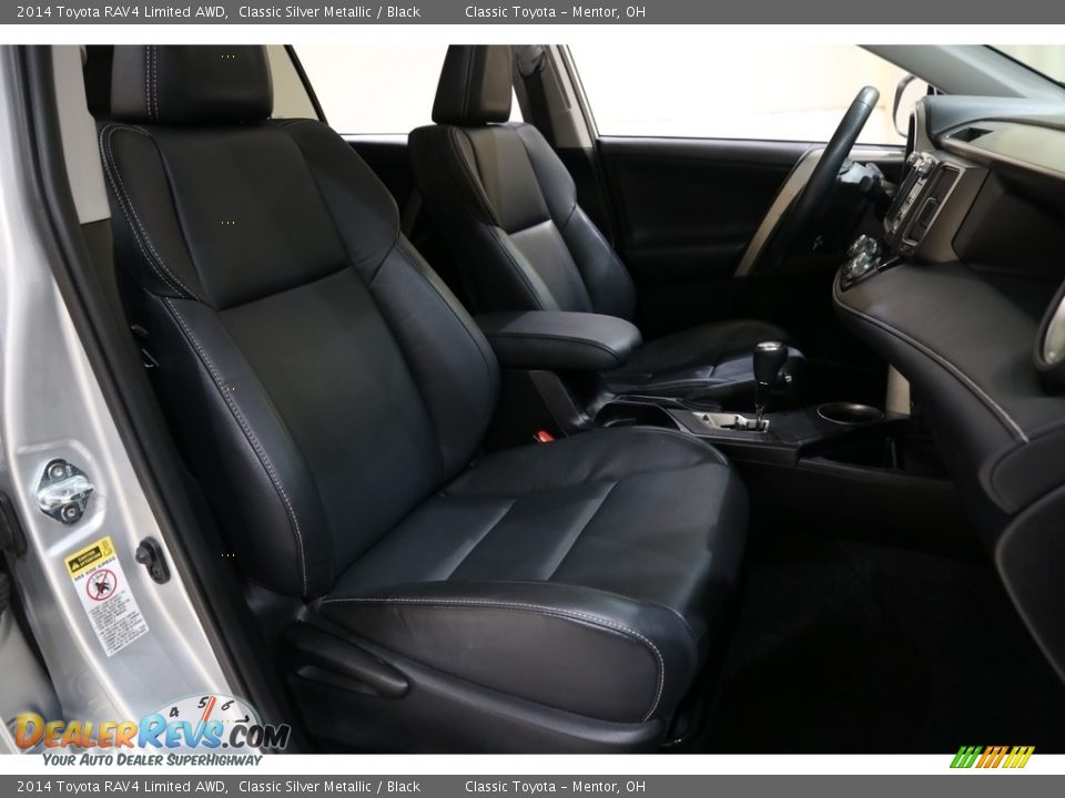 2014 Toyota RAV4 Limited AWD Classic Silver Metallic / Black Photo #15