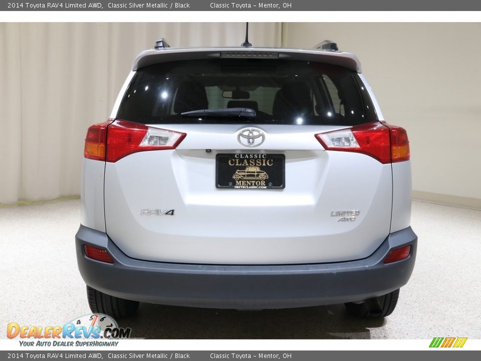 2014 Toyota RAV4 Limited AWD Classic Silver Metallic / Black Photo #18