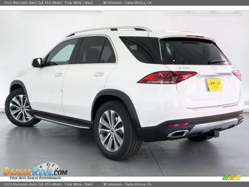 2020 Mercedes-Benz GLE 450 4Matic Polar White / Black Photo #2